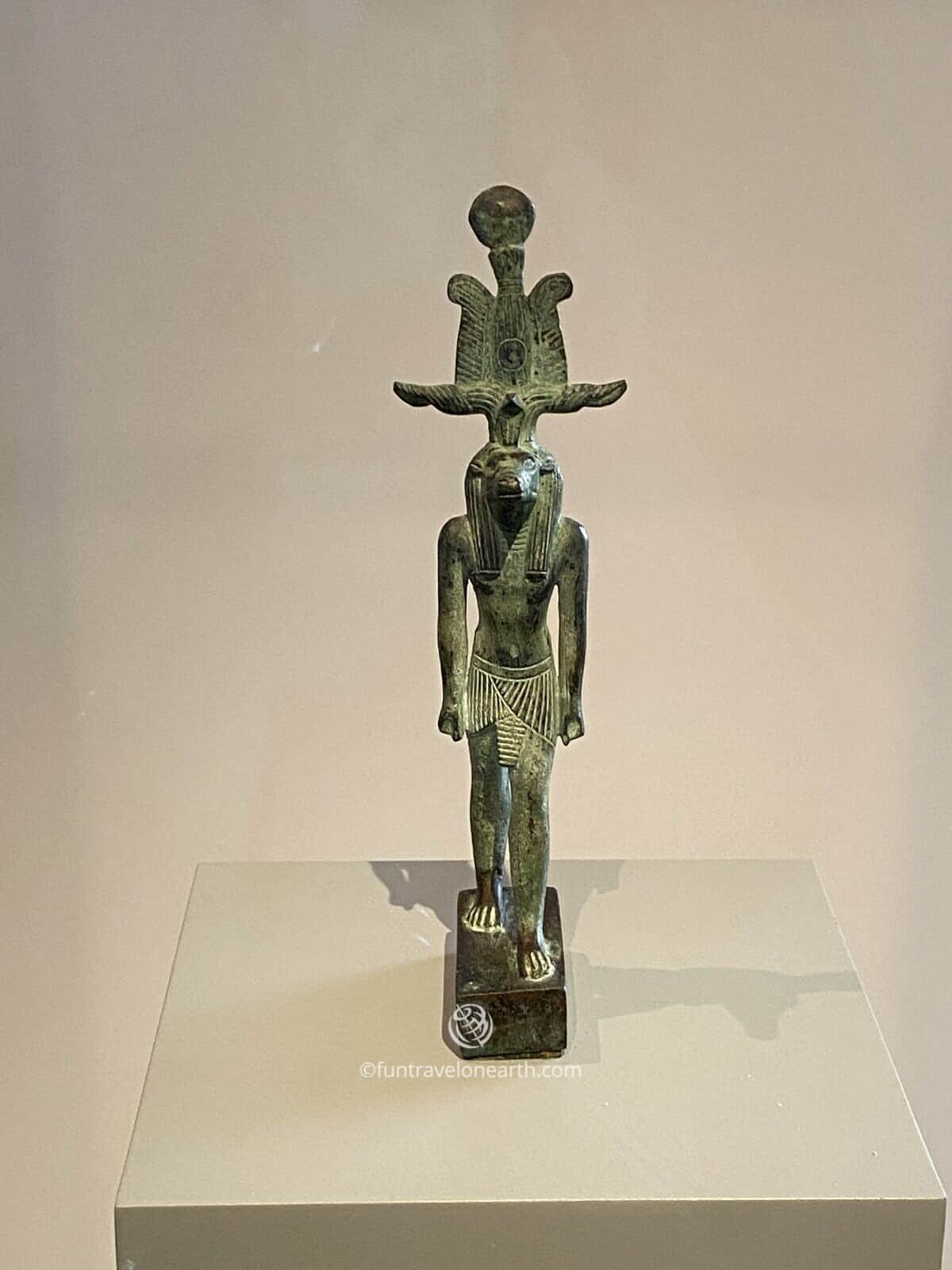 Statuette of the God Sobek ,The Art Institute of Chicago