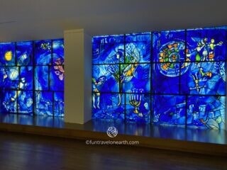 Marc Chagall "America Window" ,The Art Institute of Chicago