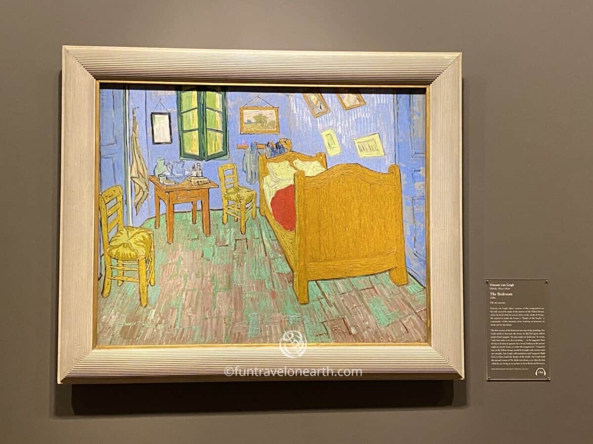 Vincent van Gogh "The Bedroom" ,The Art Institute of Chicago