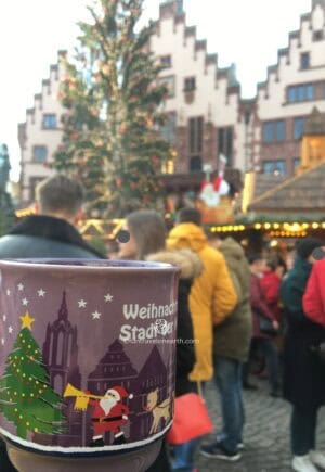 Glühwein, R&ouml;merberg , Frankfurt Christmas Market