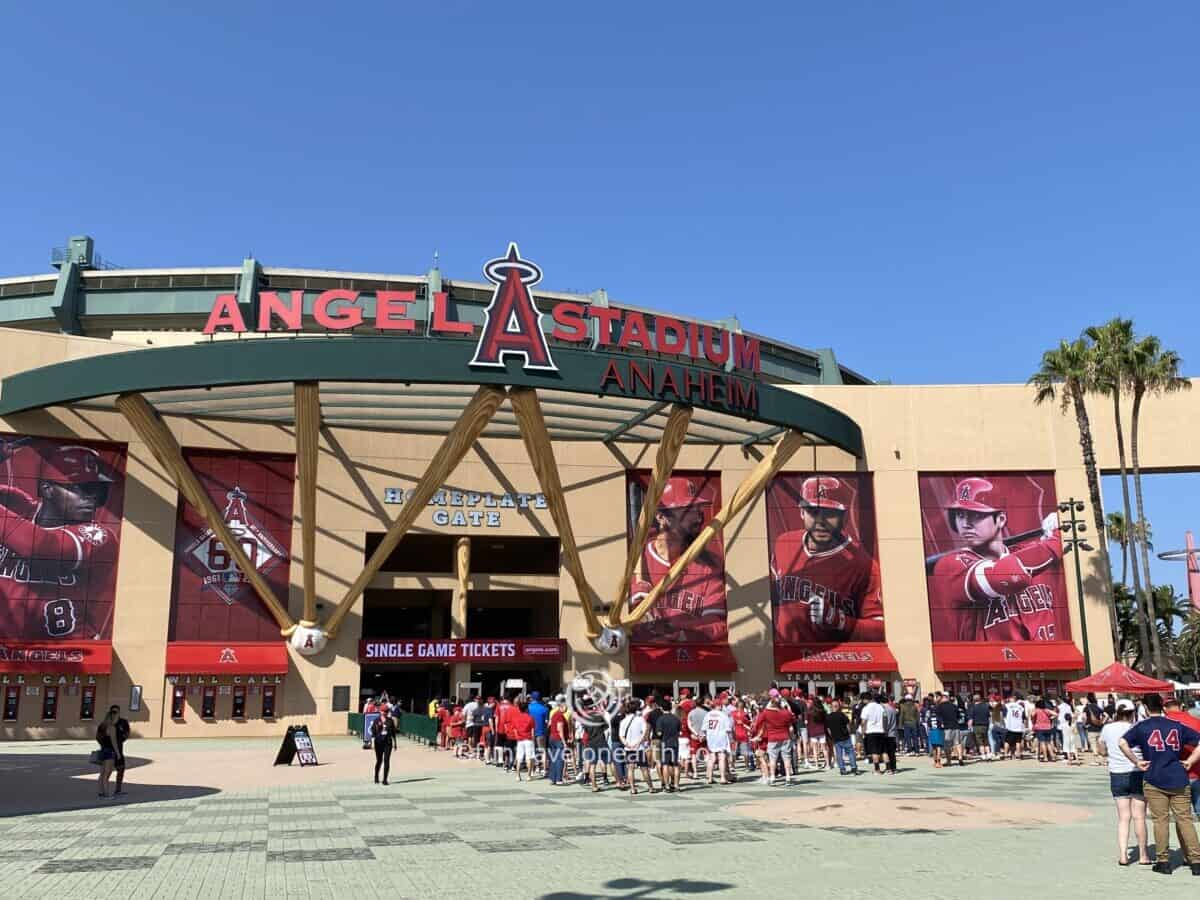 Angel Stadium of Anaheim,  California, U.S.