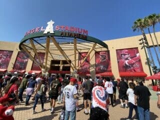 Angel Stadium of Anaheim, California, U.S.