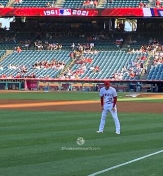 Angel Stadium of Anaheim, California, U.S.