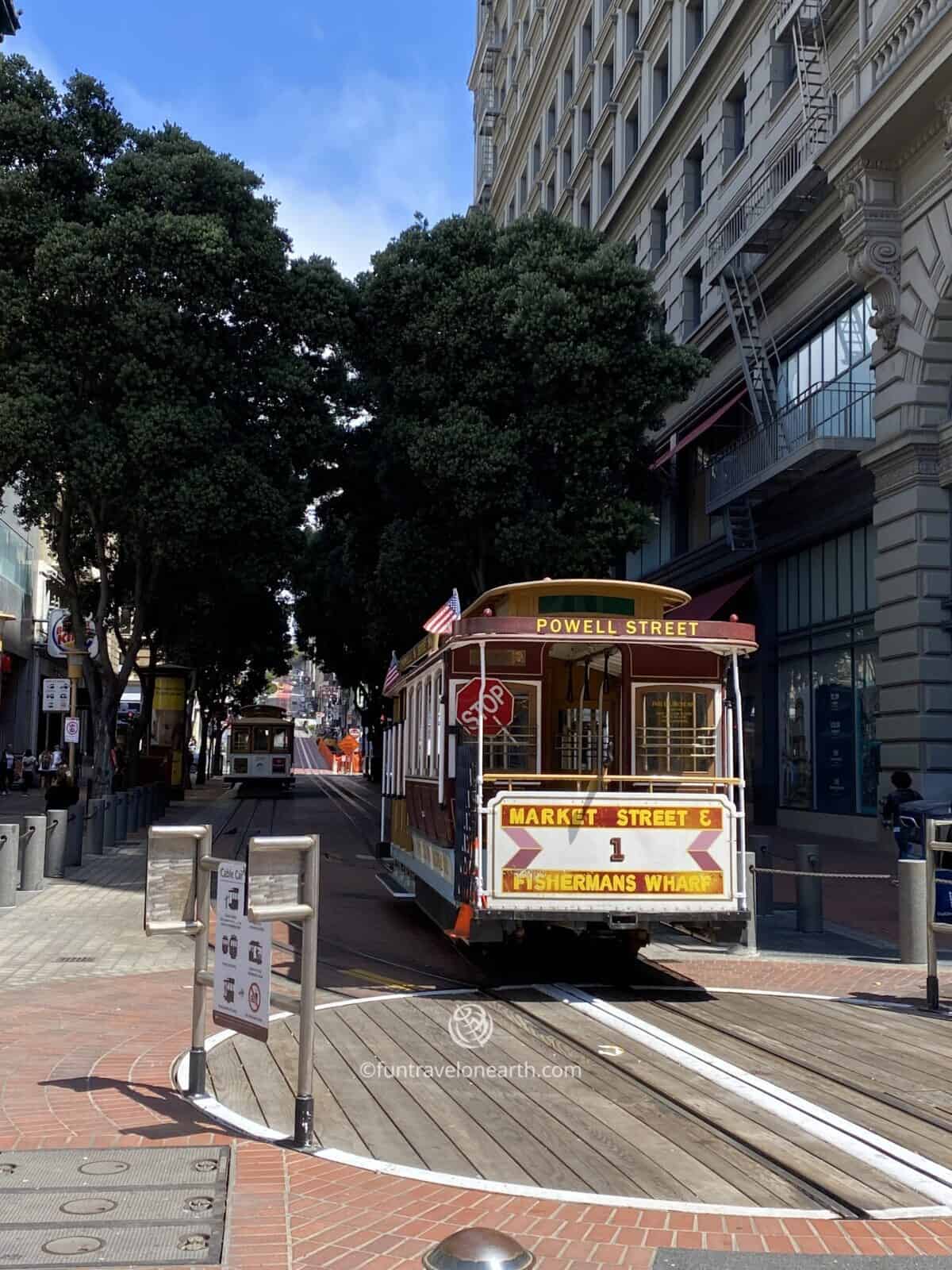 cable-cars, San Francisco, CA