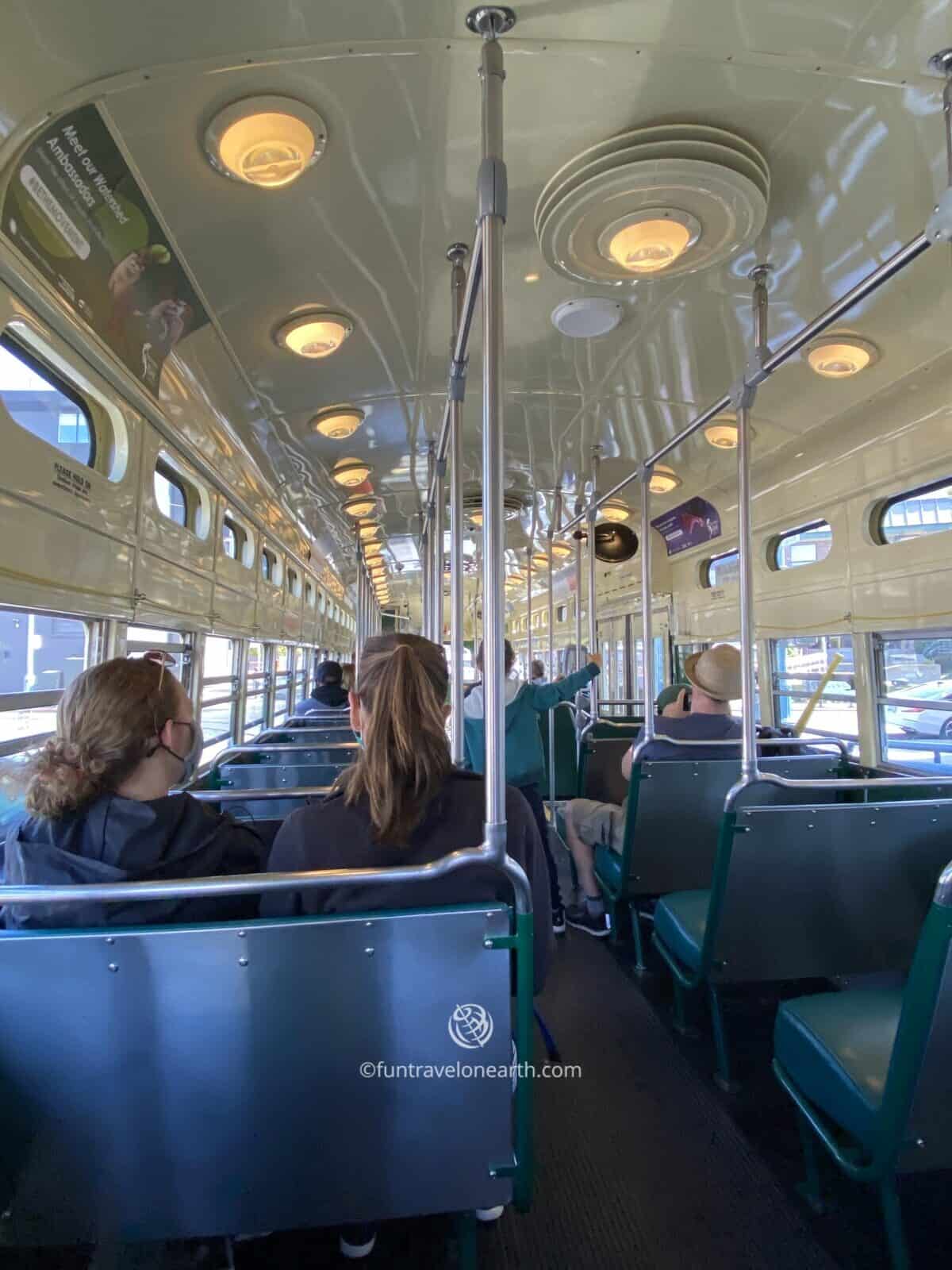 Muni Historic Streetcars, San Francisco, CA