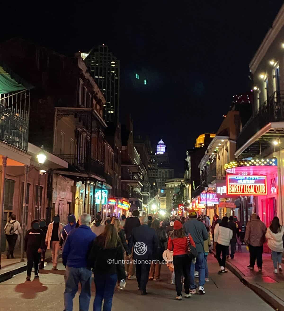 Bourbon St, New Orleans, U.S.