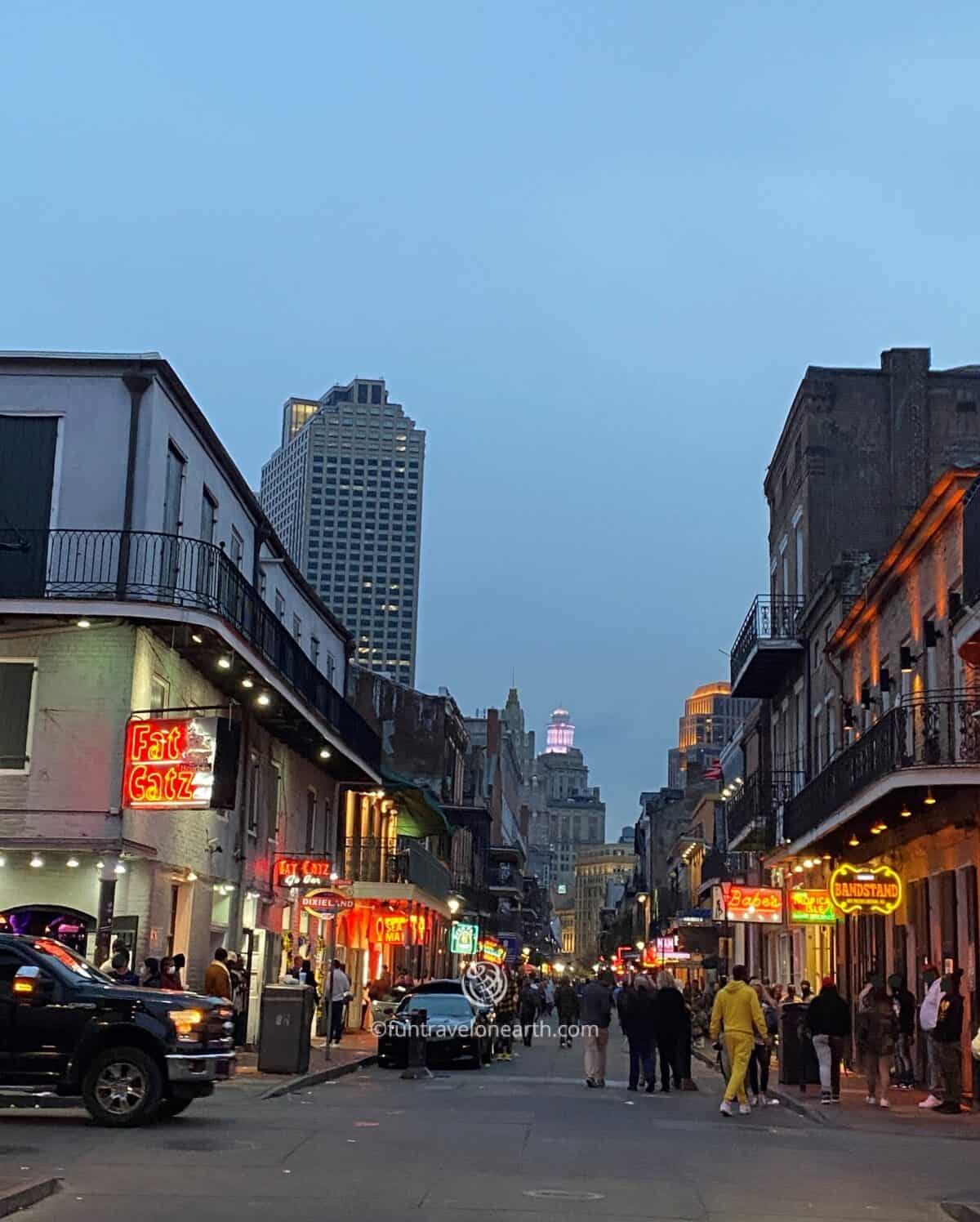 Bourbon St, New Orleans, U.S.