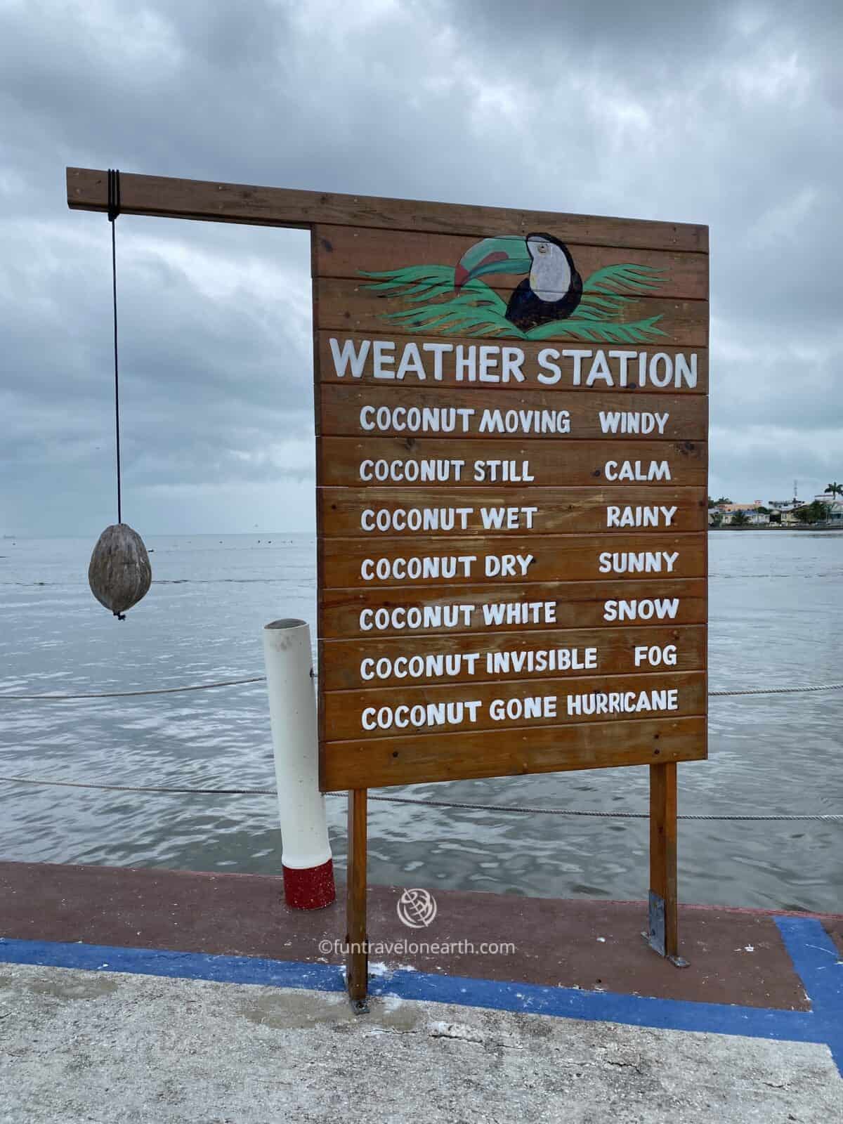 weather station, Belize