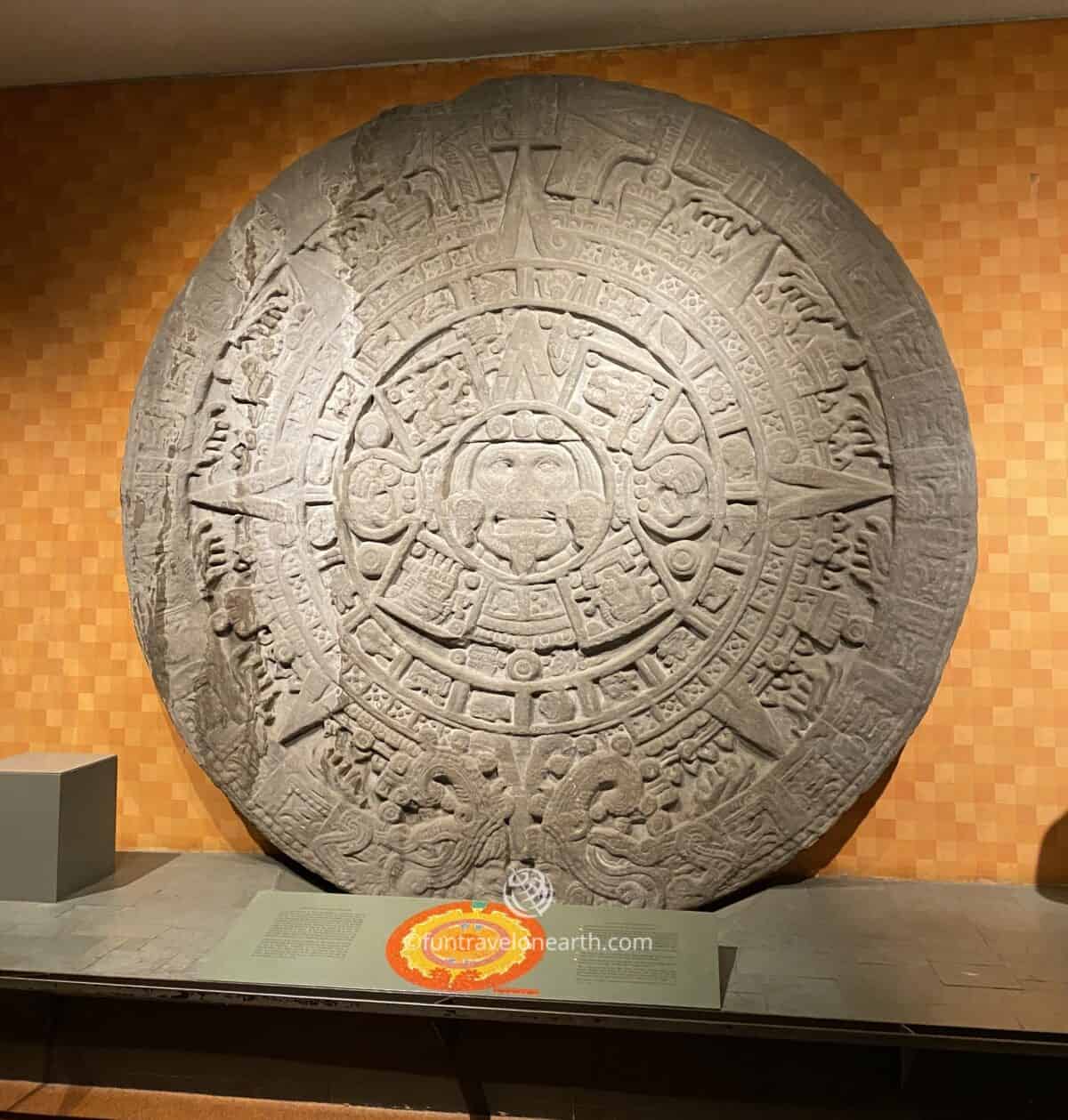 Aztec Stone of the Sun, American Museum of Natural History, New York