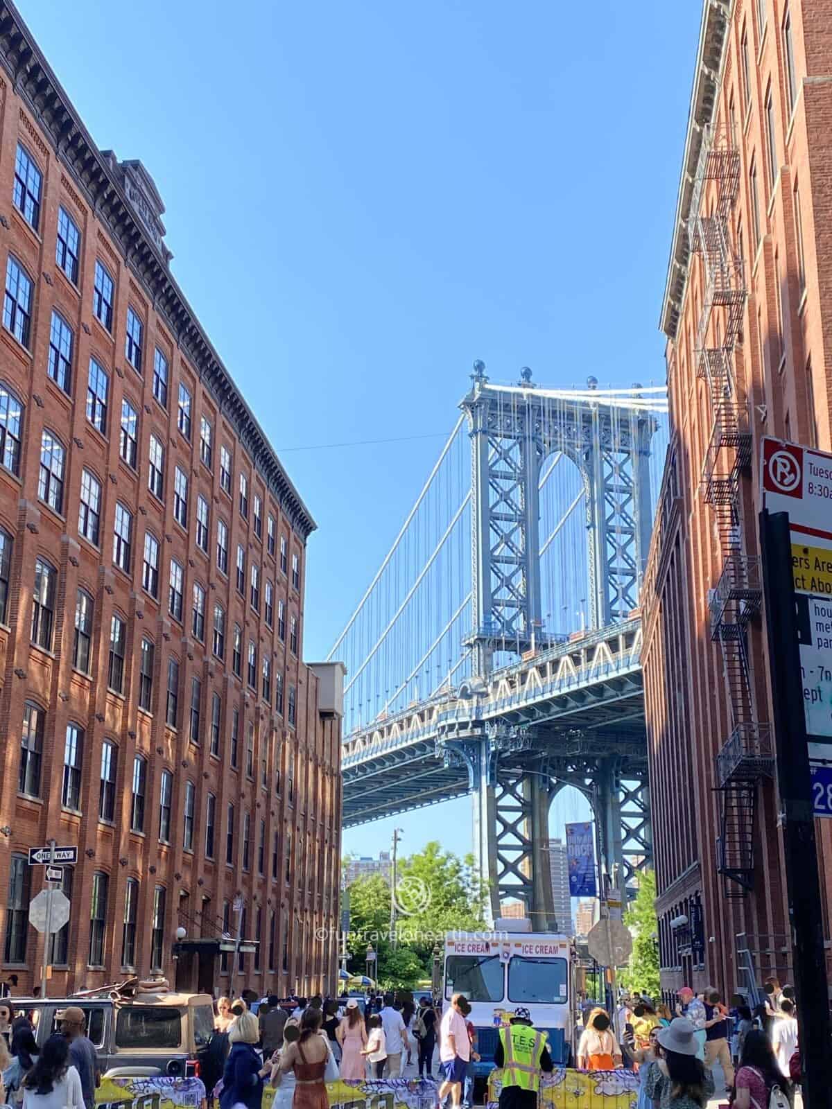 Dumbo - Manhattan Bridge View, Brooklyn, NY