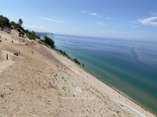 Sleeping Bear Dunes Overlook, Sleeping Bear Dunes National Lakeshore, Michigan
