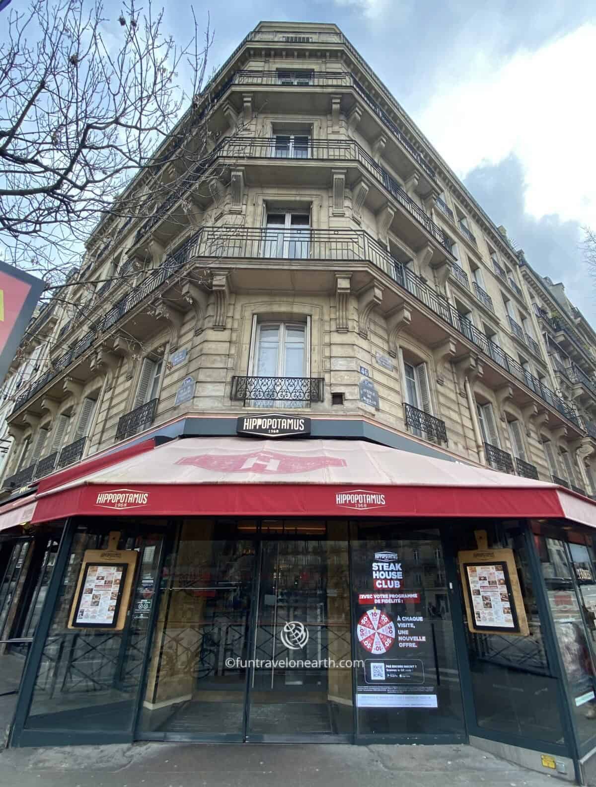 Hippopotamus, Paris
