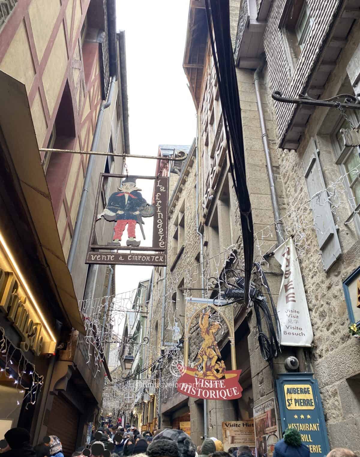 The Grande Rue, Mont Saint Michel