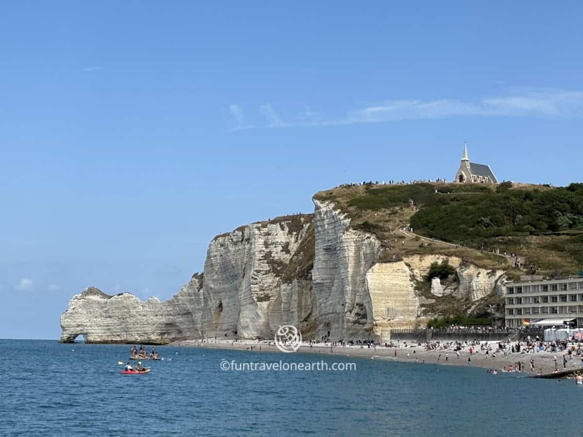La Falaise d'Amont, Étretat, France