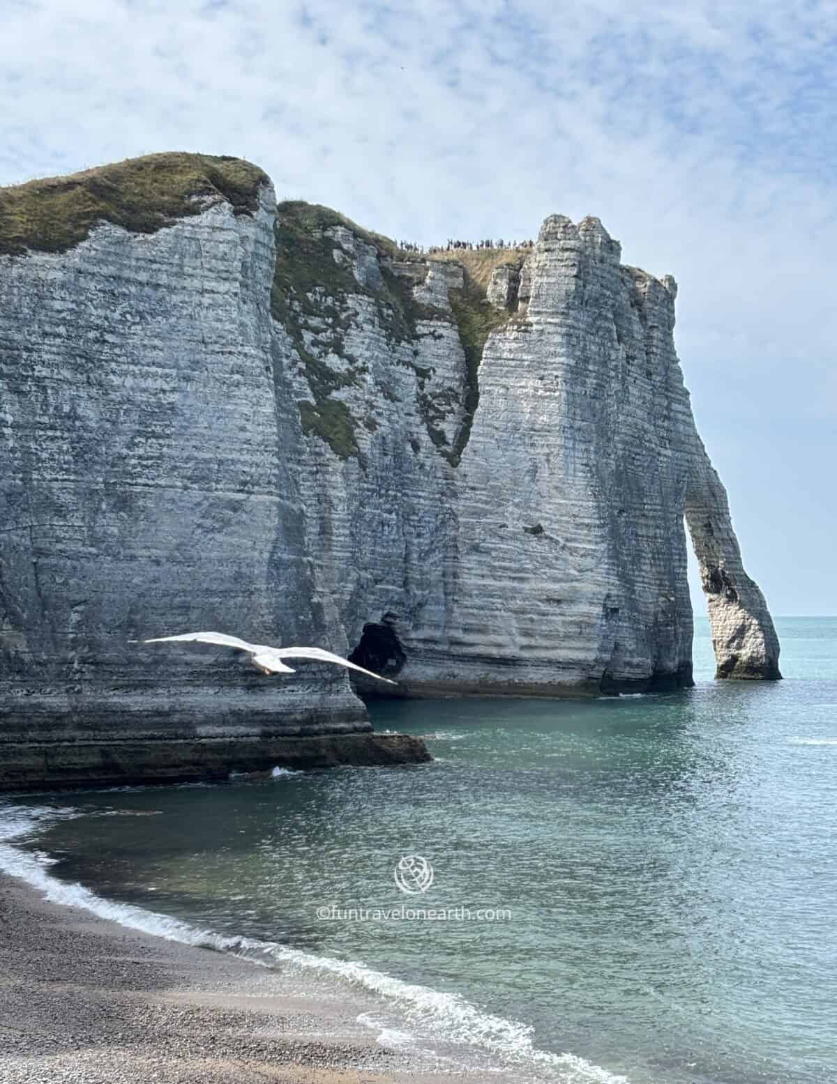 Falaise d'Aval, Étretat, France