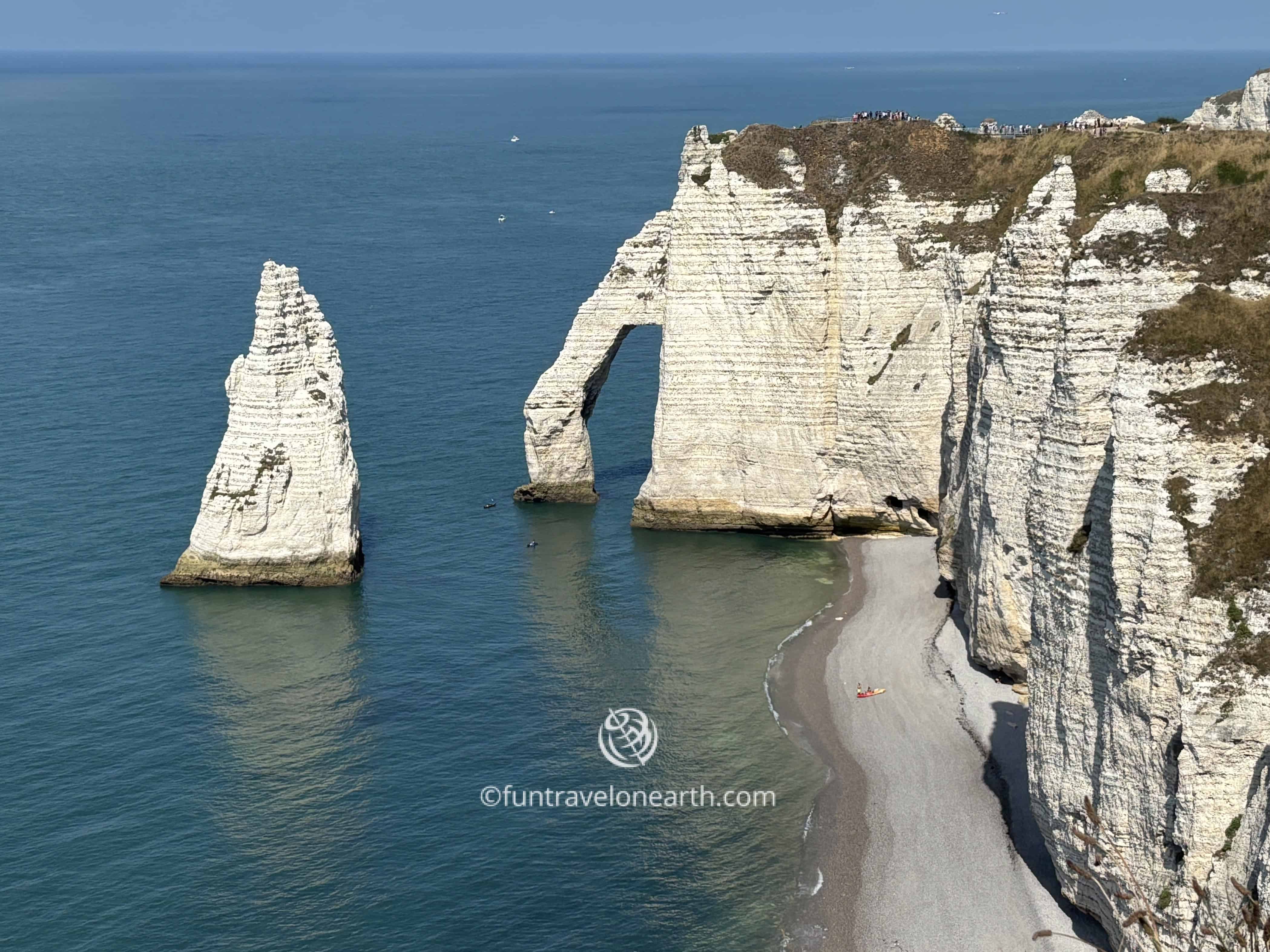 Falaise d'Aval, Étretat, France
