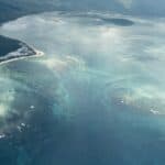 Underwater waterfall, Mauritius