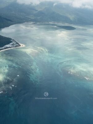 Underwater waterfall, Mauritius