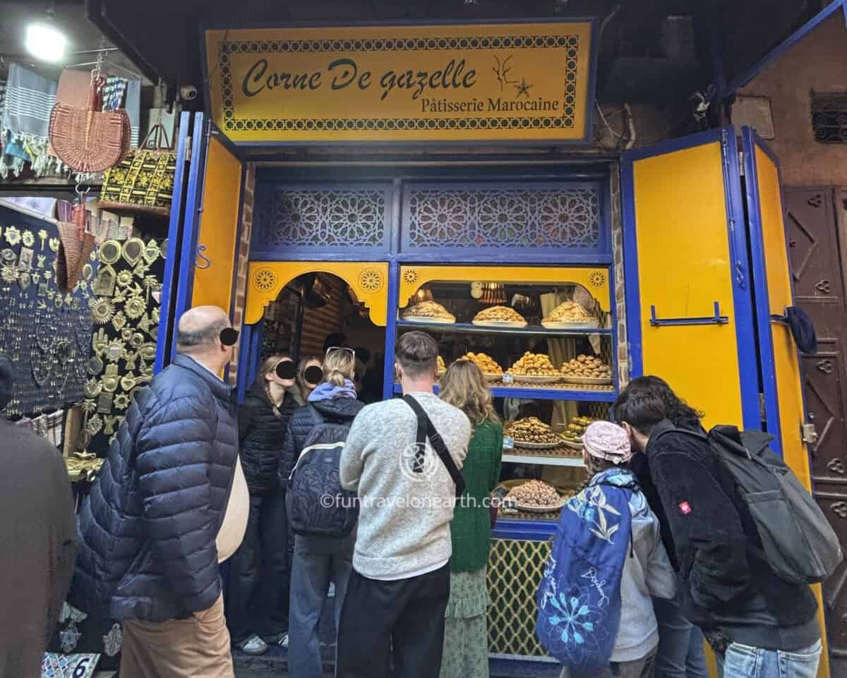Pâtisserie Corne de Gazelle, Medina, Marrakesh, Morocco