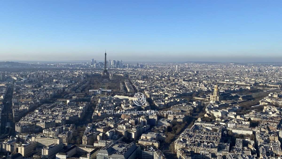 Montparnasse Tower, Eiffel Tower, Hôtel des Invalides