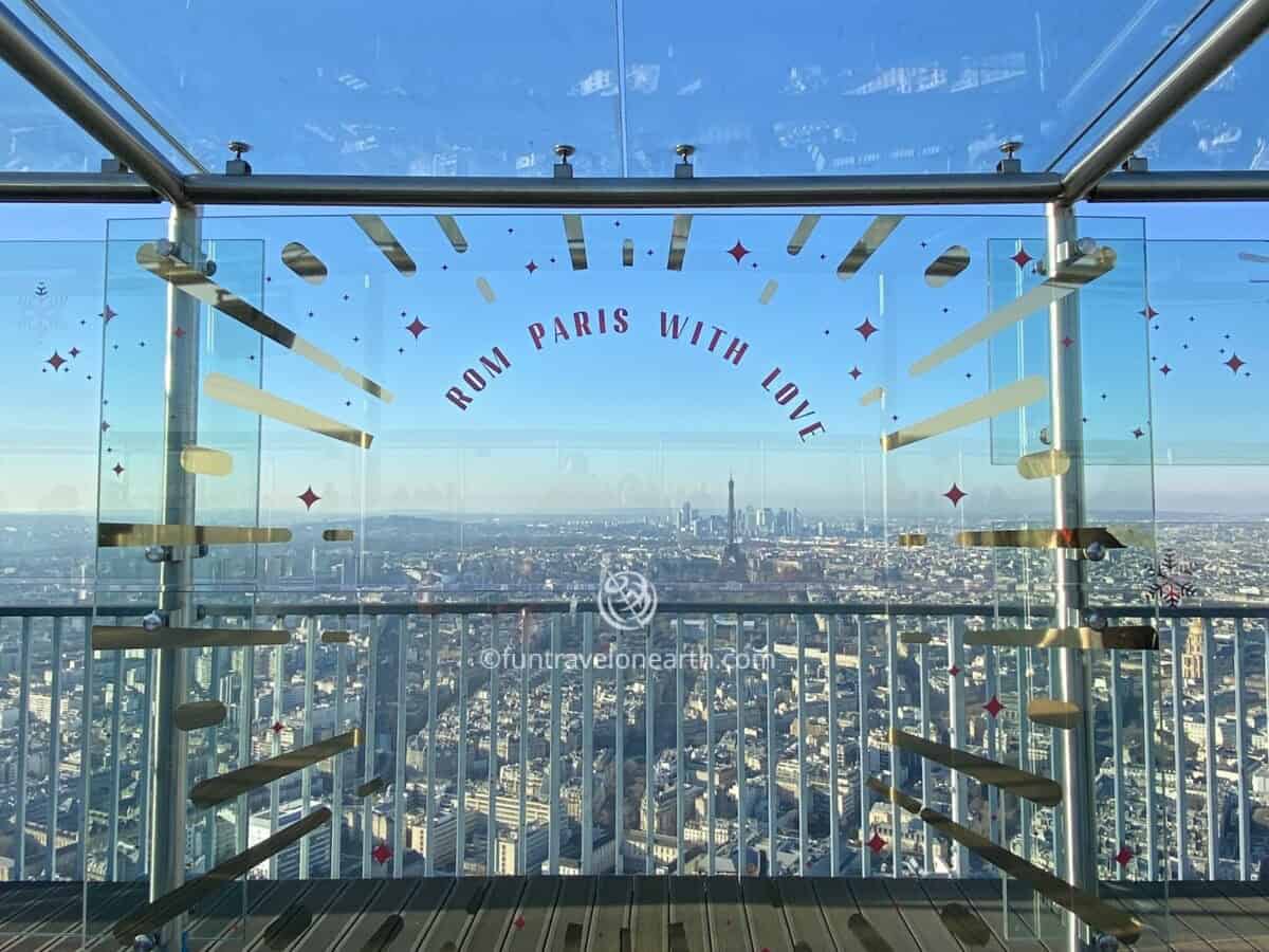 Montparnasse Tower, 'FROM PARIS WITH LOVE'
