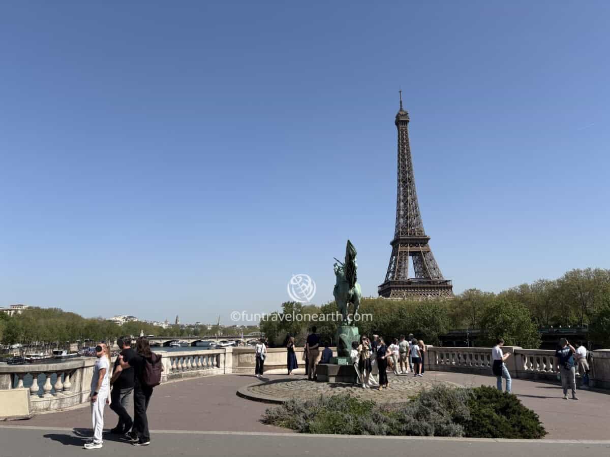 Eiffel Tower, Pont de Bir-Hakeim