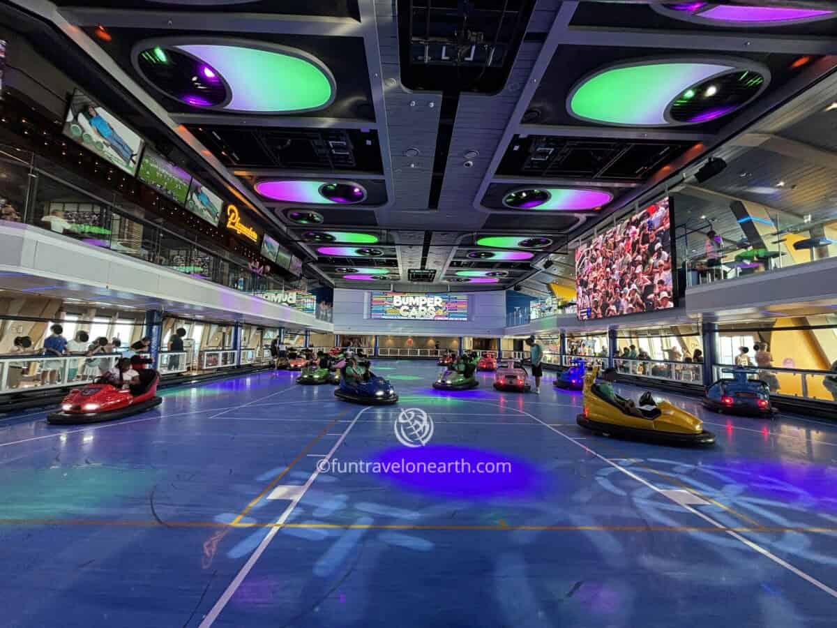 Bumper Cars!, Odyssey of the Seas, Royal Caribbean International